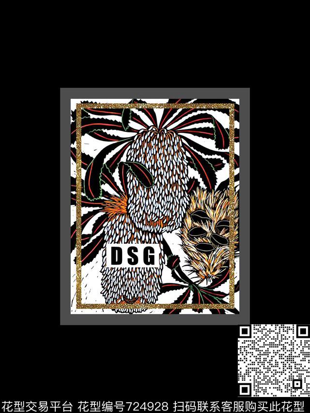 植物花卉男装T恤华亿平台抽象手绘T恤印花卫衣加克华亿平台衬衫裤子华亿平台外套华亿平台羽绒服华亿平台时尚潮流潮牌大牌复古英文字欧美高清数码立体数码印花华亿平台下载（图片编号: 724928） - 瓦栏（Walan）