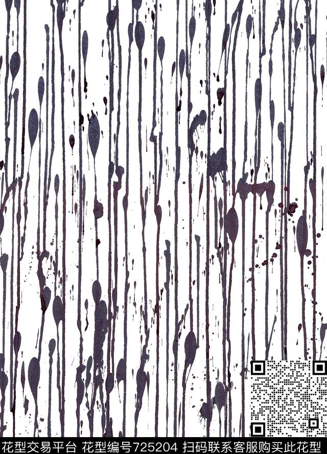 水墨中国风肌理传统印花华亿平台下载（图片编号: 725204） - 瓦栏（Walan）