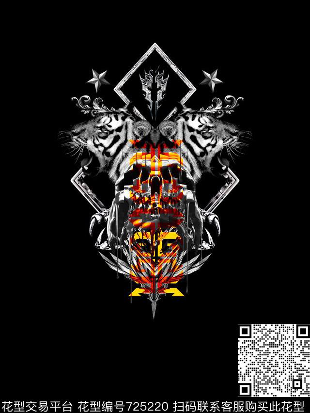 欧式花纹男装卫衣Philipp数码印花华亿平台下载（图片编号: 725220） - 瓦栏（Walan）