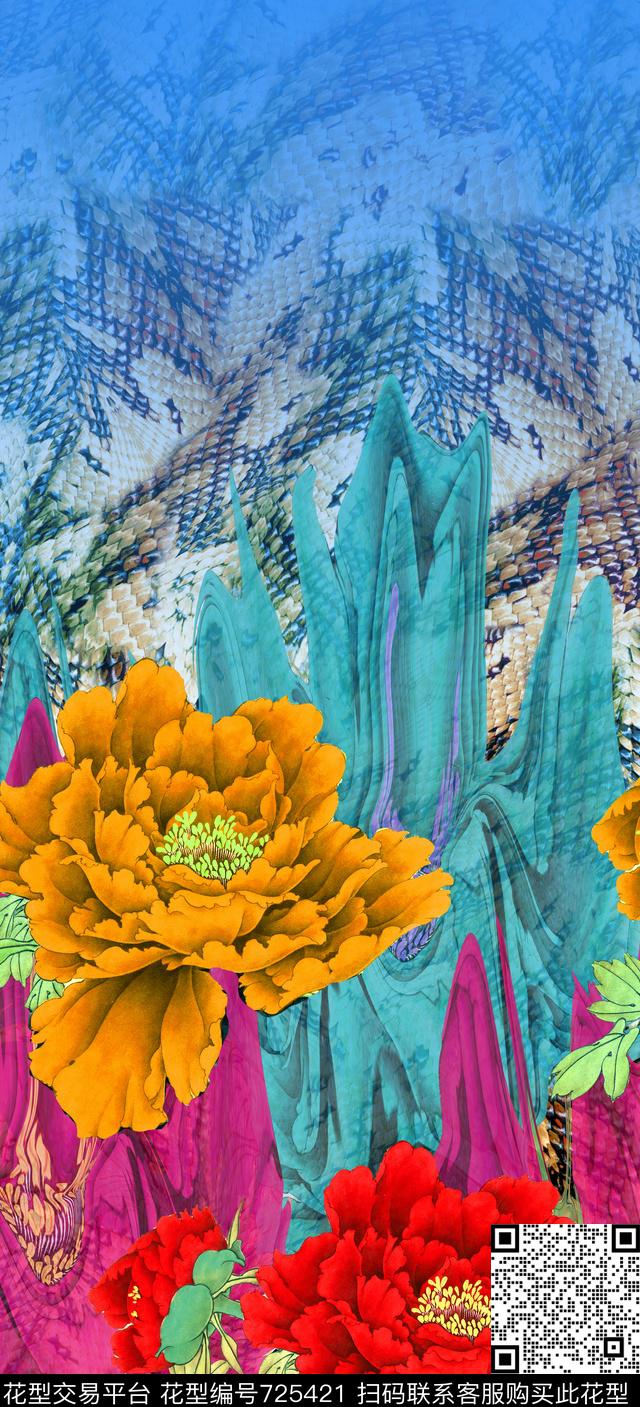 A.I.F时尚女装定位A.I.F时尚香云纱华亿平台A.I.F时尚雪纺华亿平台数码印花华亿平台下载（图片编号: 725421） - 瓦栏（Walan）