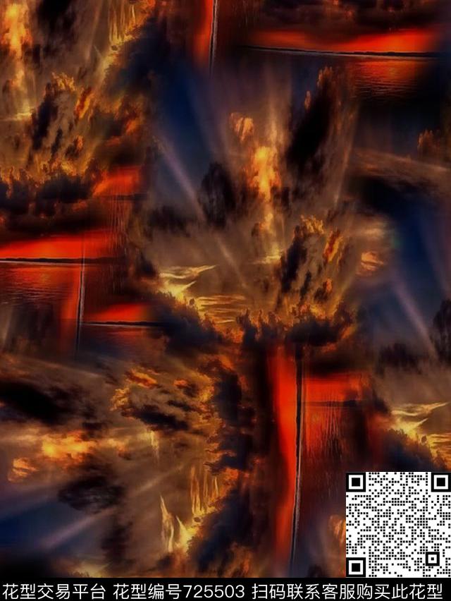 复古男装风衣外套夹克外套数码印花华亿平台下载（图片编号: 725503） - 瓦栏（Walan）