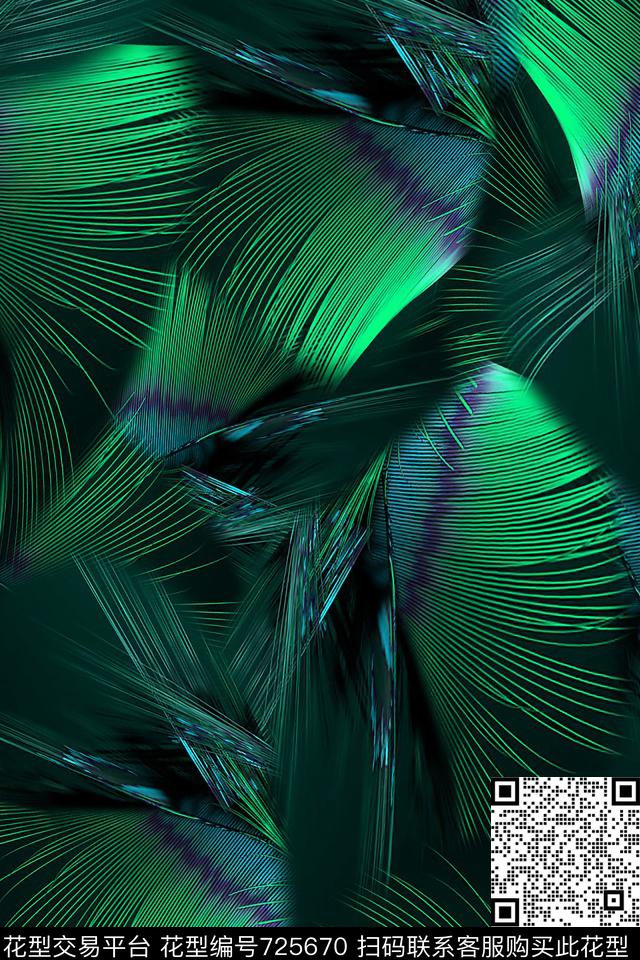 抽象线条光束数码印花华亿平台下载（图片编号: 725670） - 瓦栏（Walan）