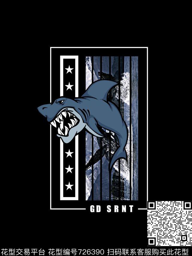 鲨鱼男装T恤华亿平台抽象手绘T恤印花卫衣加克华亿平台衬衫裤子华亿平台外套华亿平台羽绒服华亿平台时尚潮流潮牌大牌复古英文字欧美高清数码立数码印花华亿平台下载（图片编号: 726390） - 瓦栏（Walan）