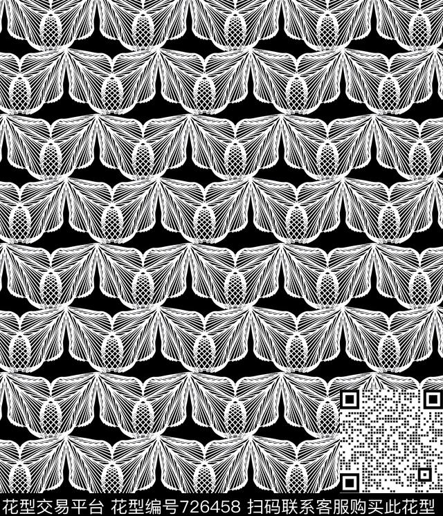 菱形波点几何数码印花华亿平台下载（图片编号: 726458） - 瓦栏（Walan）