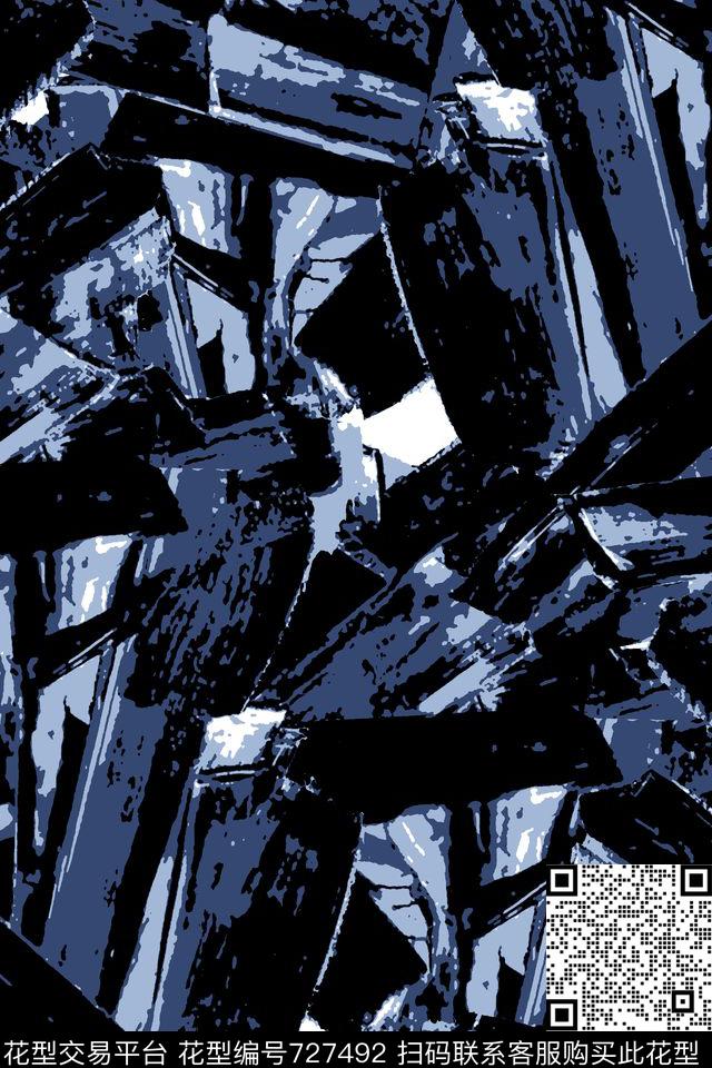 干笔刷纹理男装夹克华亿平台抽象手绘T恤印花卫衣加克华亿平台衬衫裤子华亿平台外套华亿平台羽绒服华亿平台时尚潮流潮牌大牌复古英文字欧美高清数码立体传统印花华亿平台下载（图片编号: 727492） - 瓦栏（Walan）