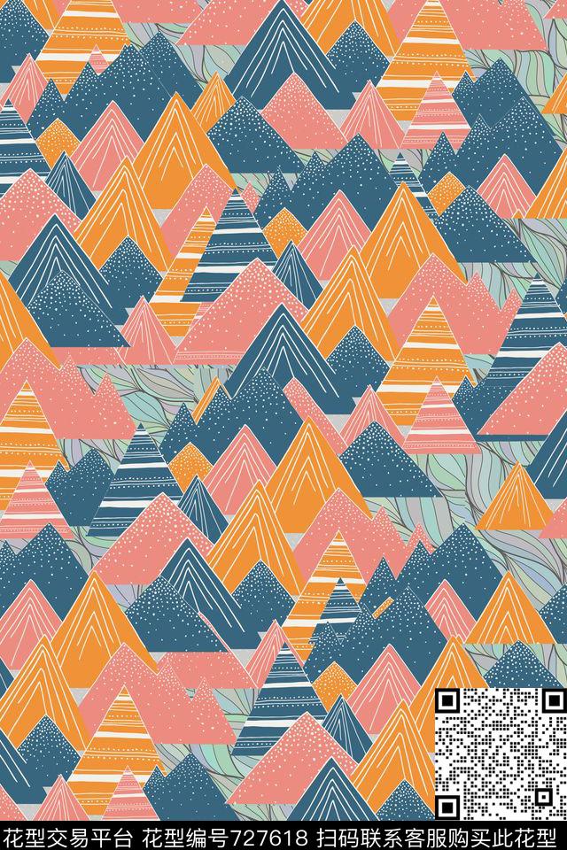 女装民族风中国风传统印花华亿平台下载（图片编号: 727618） - 瓦栏（Walan）