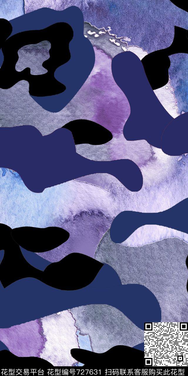 数字迷彩迷彩服水彩迷彩数码印花华亿平台下载（图片编号: 727631） - 瓦栏（Walan）