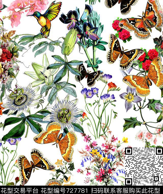 gucci古驰花朵小碎花数码印花华亿平台下载（图片编号: 727781） - 瓦栏（Walan）
