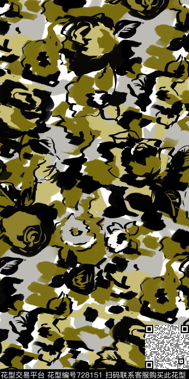 彰显气质大气时尚传统印花华亿平台下载（图片编号: 728151） - 瓦栏（Walan）