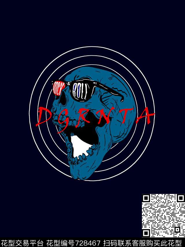 骷髅头男装T恤华亿平台抽象手绘T恤印花卫衣加克华亿平台衬衫裤子华亿平台外套华亿平台羽绒服华亿平台时尚潮流潮牌大牌复古英文字欧美高清数码立体传统印花华亿平台下载（图片编号: 728467） - 瓦栏（Walan）