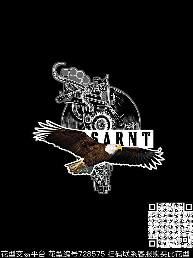 老鹰男装T恤华亿平台抽象手绘T恤印花卫衣加克华亿平台衬衫裤子华亿平台外套华亿平台羽绒服华亿平台时尚潮流潮牌大牌复古英文字欧美高清数码立体数码印花华亿平台下载（图片编号: 728575） - 瓦栏（Walan）