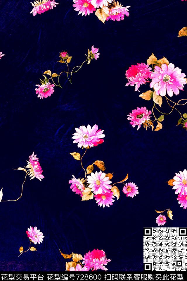 小碎花数码印花肌理数码印花华亿平台下载（图片编号: 728600） - 瓦栏（Walan）