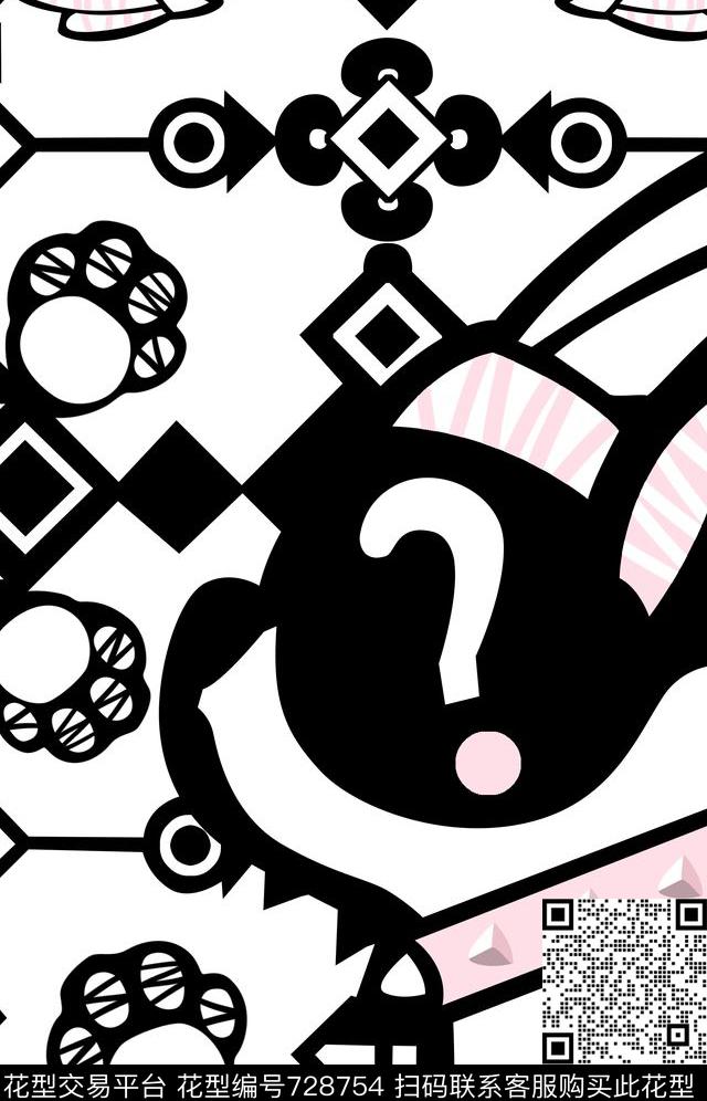 动物定位华亿平台小狗数码印花华亿平台下载（图片编号: 728754） - 瓦栏（Walan）