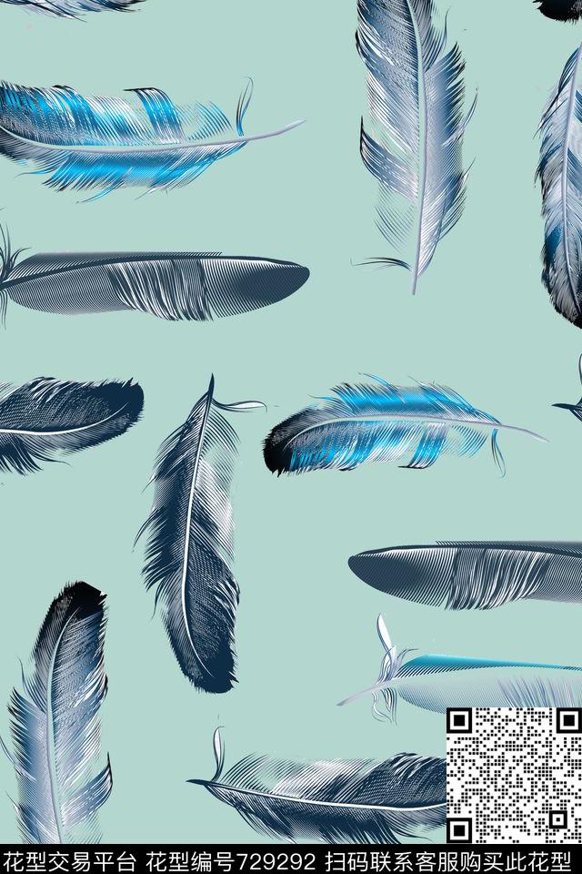 写实女装童装数码印花华亿平台下载（图片编号: 729292） - 瓦栏（Walan）