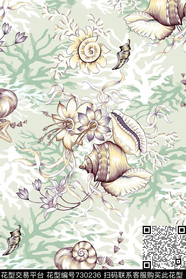 女装热带泳装传统印花华亿平台下载（图片编号: 730236） - 瓦栏（Walan）