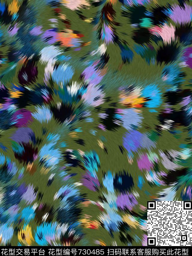 秋冬豹纹纤维毛织男装内裤数码印花华亿平台下载（图片编号: 730485） - 瓦栏（Walan）