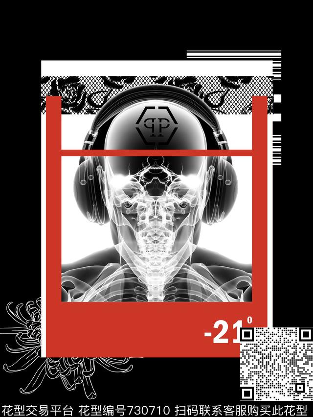 几何抽象日韩数码印花华亿平台下载（图片编号: 730710） - 瓦栏（Walan）