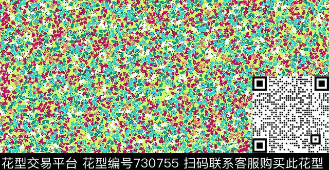 花朵乱花小碎花传统印花华亿平台下载（图片编号: 730755） - 瓦栏（Walan）