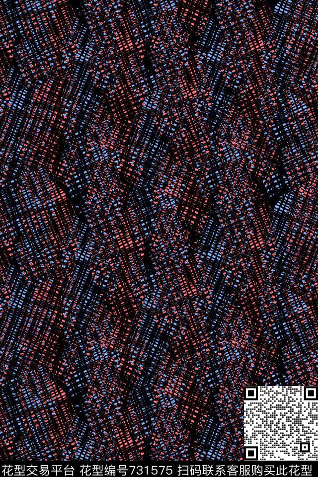 迷彩梦幻笔触传统印花华亿平台下载（图片编号: 731575） - 瓦栏（Walan）