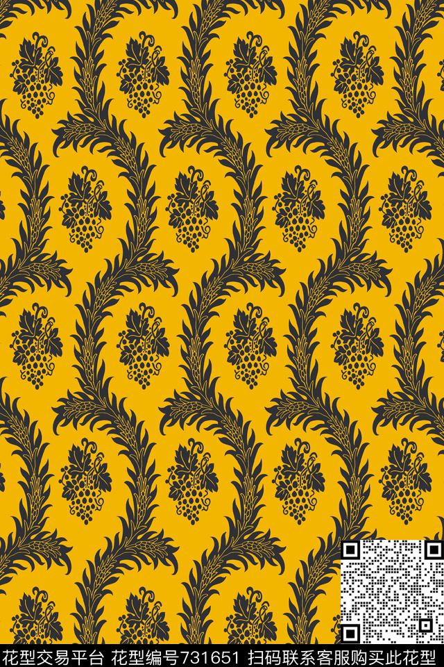 桃花小碎花花瓣数码印花华亿平台下载（图片编号: 731651） - 瓦栏（Walan）