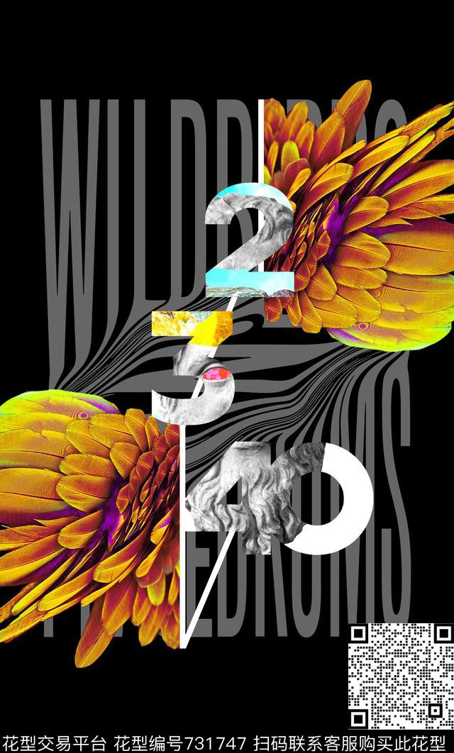 毁日结构分割数码印花华亿平台下载（图片编号: 731747） - 瓦栏（Walan）