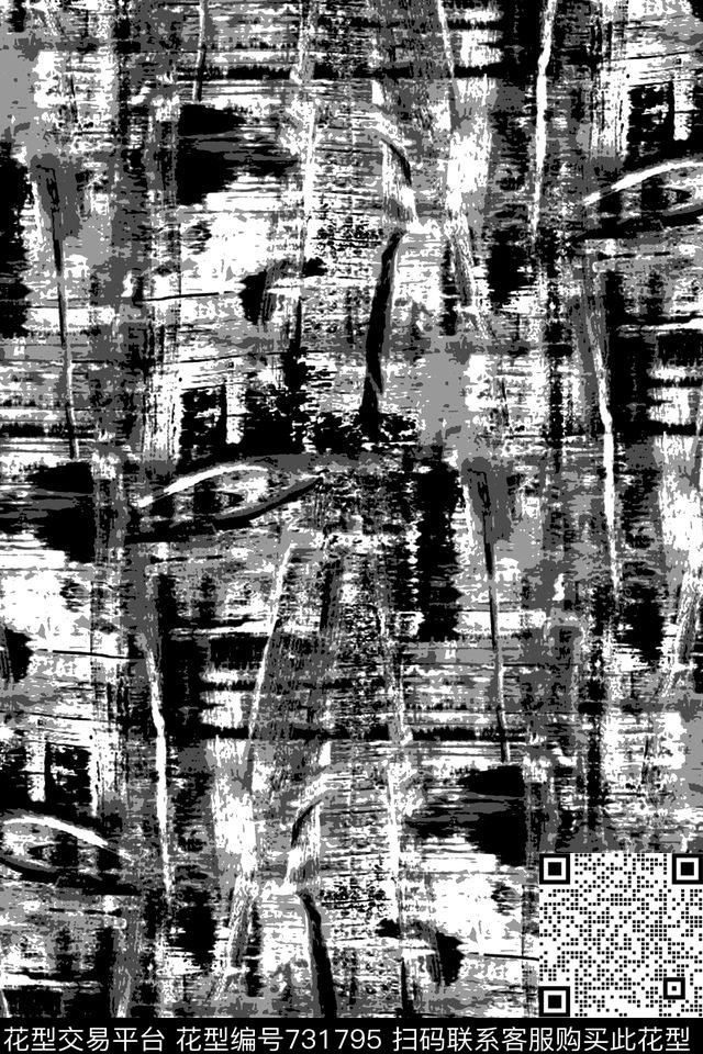 肌理纹理男装夹克华亿平台女装传统印花华亿平台下载（图片编号: 731795） - 瓦栏（Walan）