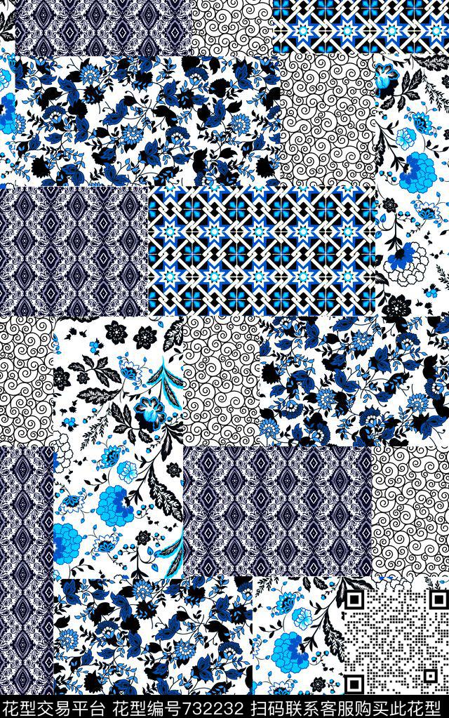 民族风时尚大方传统印花华亿平台下载（图片编号: 732232） - 瓦栏（Walan）