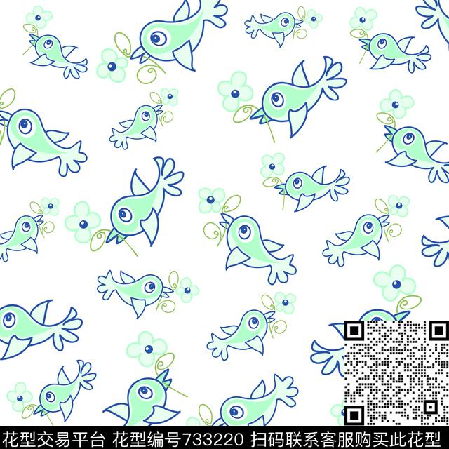 可爱数码印花华亿平台下载（图片编号: 733220） - 瓦栏（Walan）