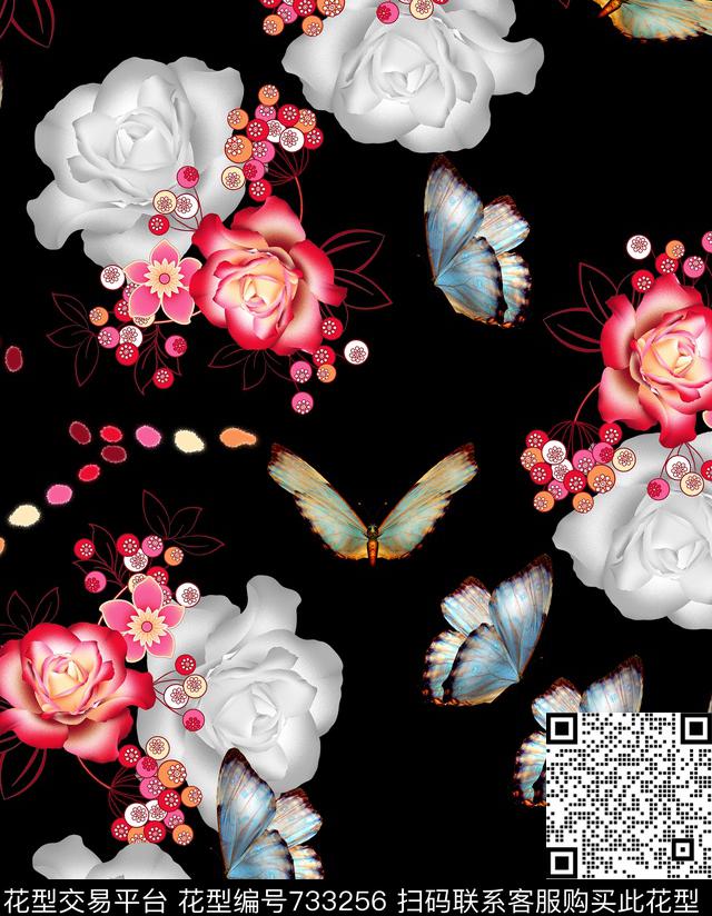 莫妮卡-大牌华亿平台数码印花华亿平台下载（图片编号: 733256） - 瓦栏（Walan）