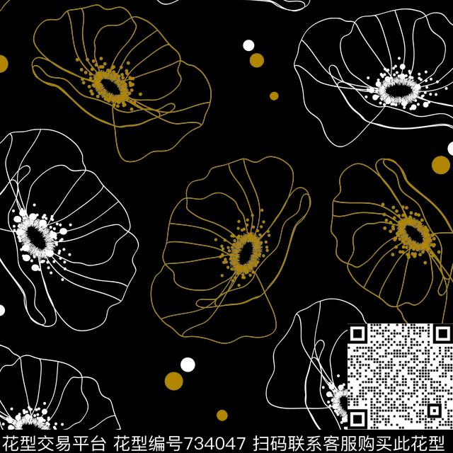 简约舒爽数码印花华亿平台下载（图片编号: 734047） - 瓦栏（Walan）