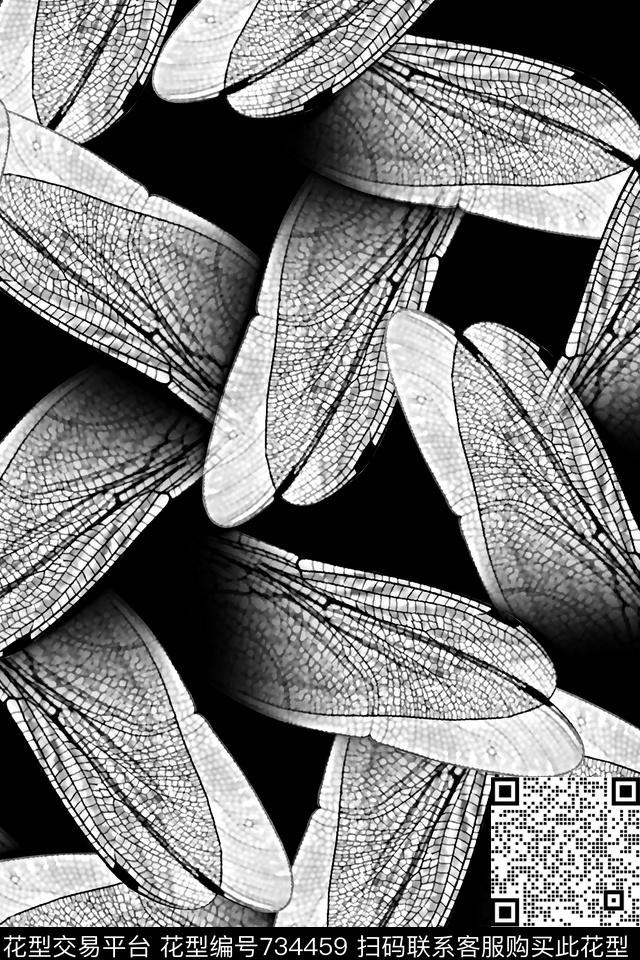 纹理翅膀男装羽绒服华亿平台数码印花华亿平台下载（图片编号: 734459） - 瓦栏（Walan）