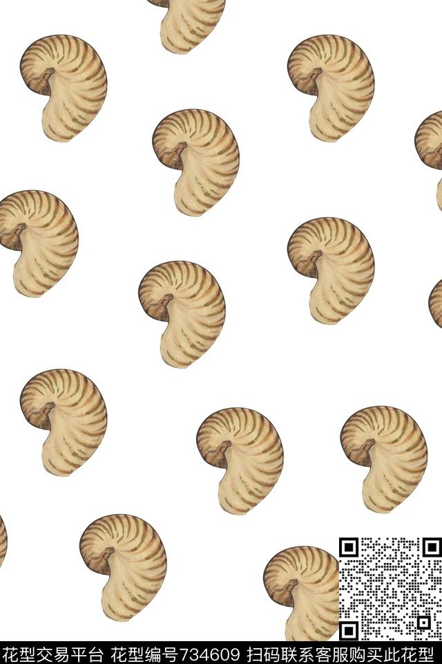 贝壳数码印花华亿平台下载（图片编号: 734609） - 瓦栏（Walan）