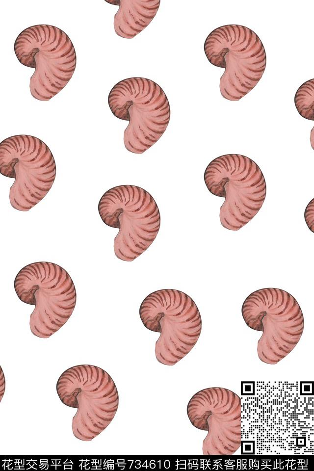 贝壳数码印花华亿平台下载（图片编号: 734610） - 瓦栏（Walan）