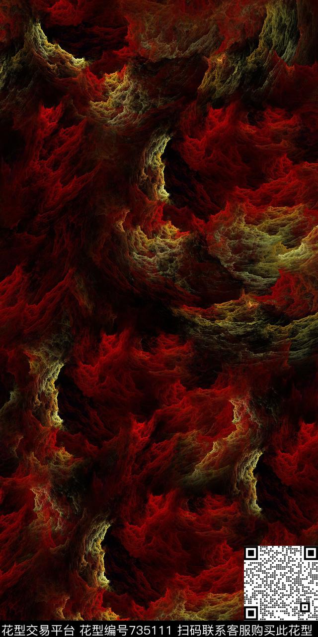 抽象火焰背景数码印花华亿平台下载（图片编号: 735111） - 瓦栏（Walan）