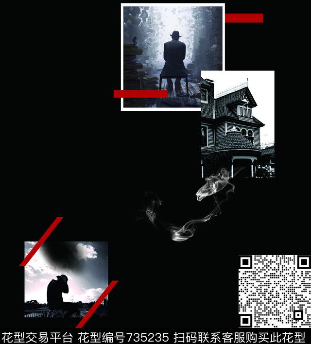 麦昆定位相框潮牌数码印花华亿平台下载（图片编号: 735235） - 瓦栏（Walan）