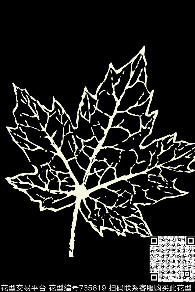 花卉昆虫鸟数码印花华亿平台下载（图片编号: 735619） - 瓦栏（Walan）