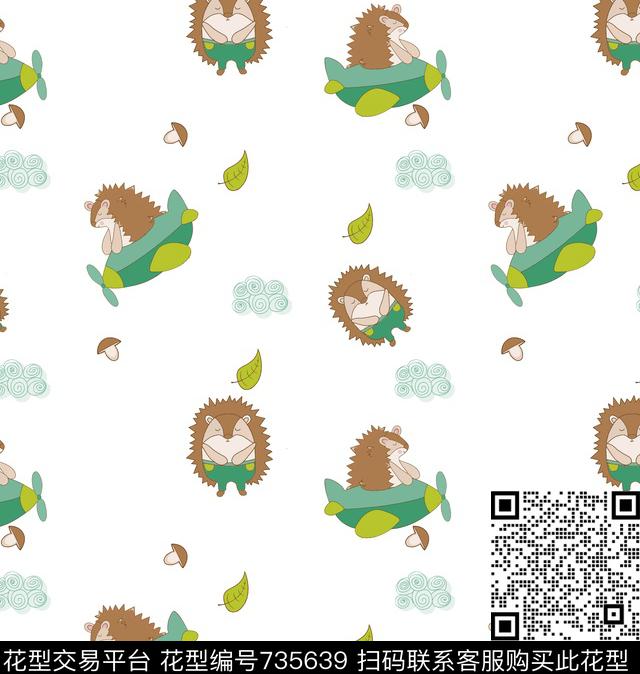 趣味婴童卡通传统印花华亿平台下载（图片编号: 735639） - 瓦栏（Walan）