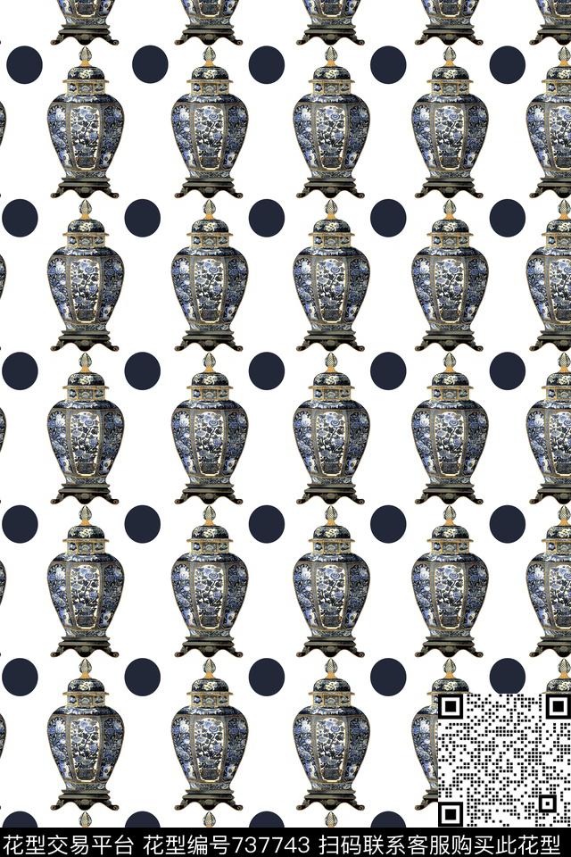 茶壶趣味数码印花华亿平台下载（图片编号: 737743） - 瓦栏（Walan）