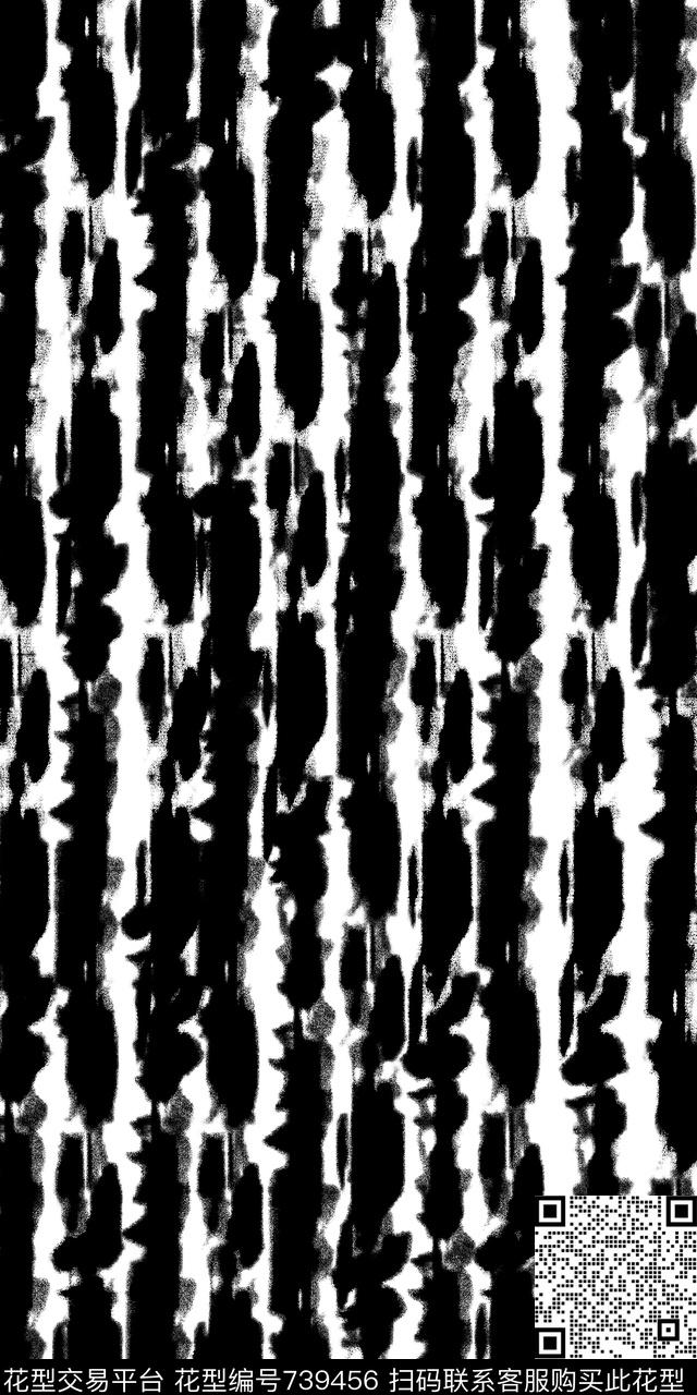 几何条纹抽象传统印花华亿平台下载（图片编号: 739456） - 瓦栏（Walan）