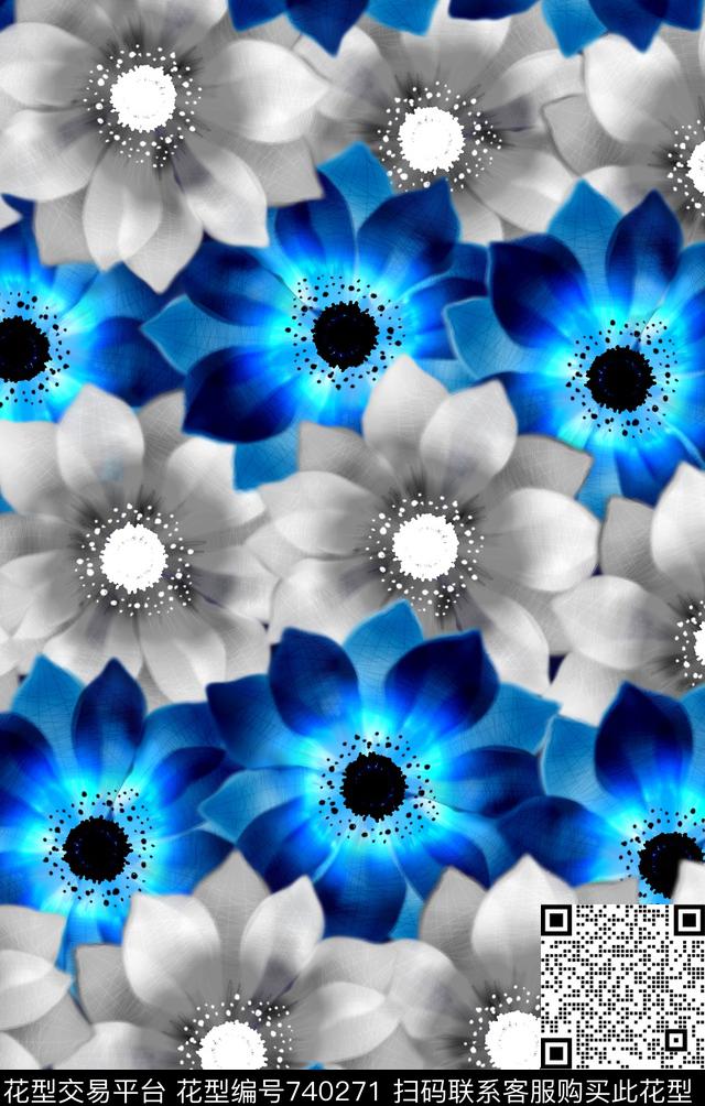 原创设计数码数码印花华亿平台下载（图片编号: 740271） - 瓦栏（Walan）