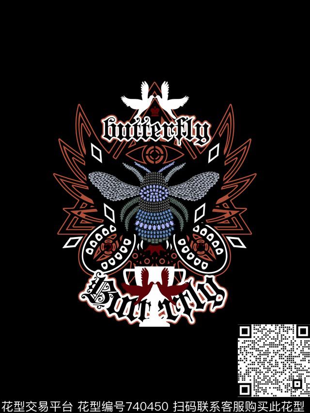 休闲创意时尚传统印花华亿平台下载（图片编号: 740450） - 瓦栏（Walan）