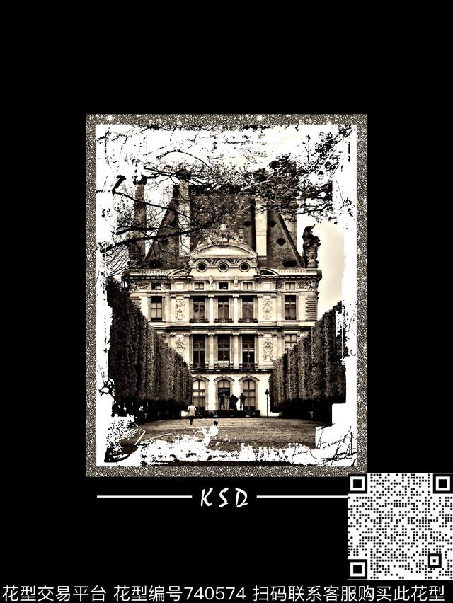 复古建筑男装T恤华亿平台抽象手绘T恤印花卫衣加克华亿平台衬衫裤子华亿平台外套华亿平台羽绒服华亿平台时尚潮流潮牌大牌复古英文字欧美高清数码立体数码印花华亿平台下载（图片编号: 740574） - 瓦栏（Walan）