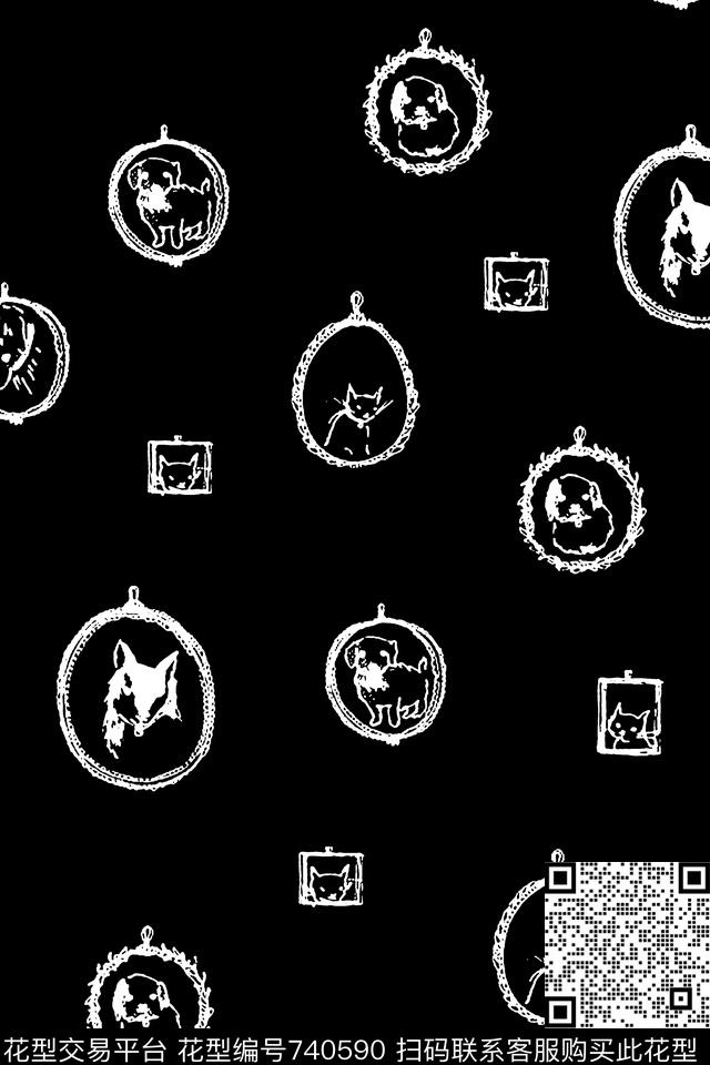 小动物男装T恤华亿平台抽象手绘T恤印花卫衣加克华亿平台衬衫裤子华亿平台外套华亿平台羽绒服华亿平台时尚潮流潮牌大牌复古英文字欧美高清数码立体传统印花华亿平台下载（图片编号: 740590） - 瓦栏（Walan）