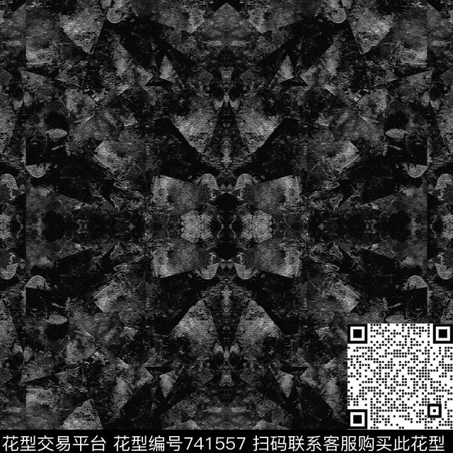 不规则几何男装大理石数码印花华亿平台下载（图片编号: 741557） - 瓦栏（Walan）