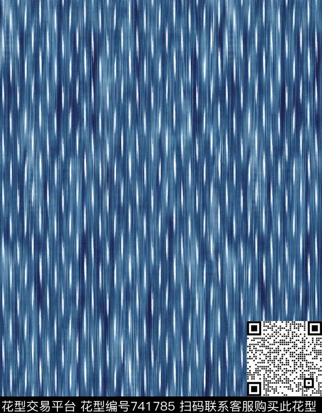 条纹竖条抽象云纹数码印花华亿平台下载（图片编号: 741785） - 瓦栏（Walan）