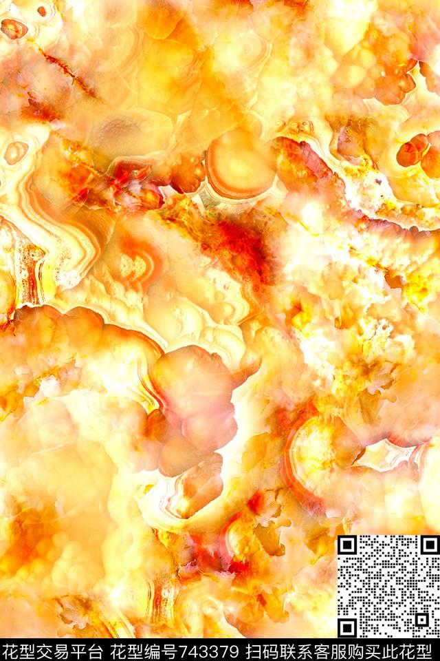 水润大理石彩色大理石天然大理石数码印花华亿平台下载（图片编号: 743379） - 瓦栏（Walan）