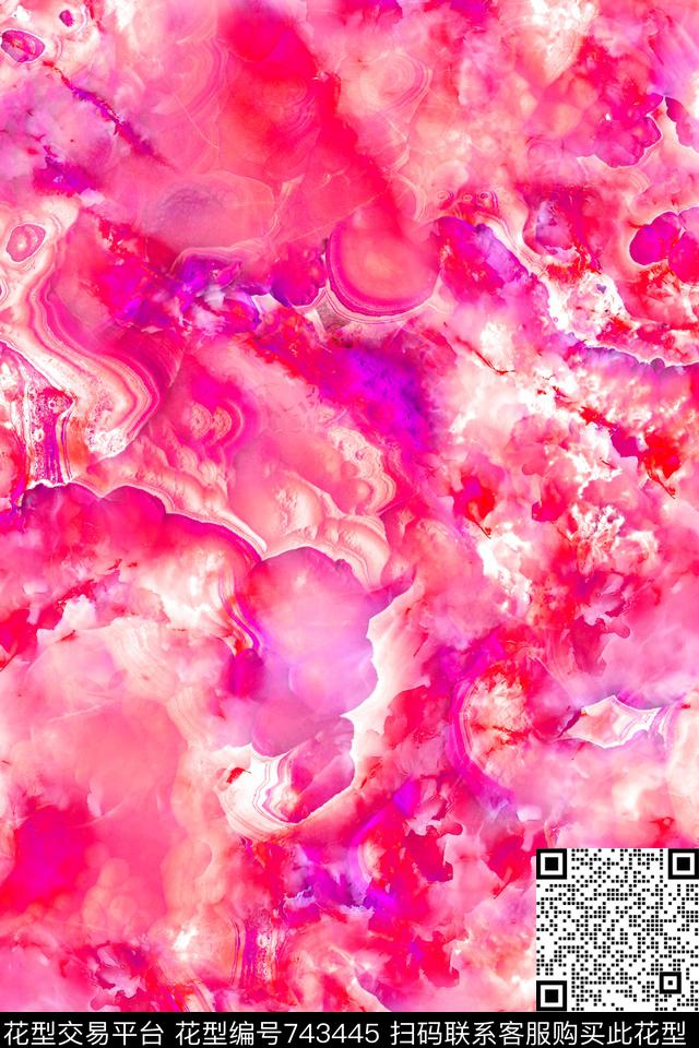 水润大理石彩色大理石天然大理石数码印花华亿平台下载（图片编号: 743445） - 瓦栏（Walan）
