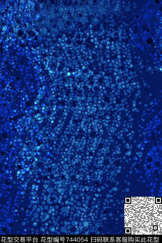 民族风手绘趣味数码印花华亿平台下载（图片编号: 744054） - 瓦栏（Walan）