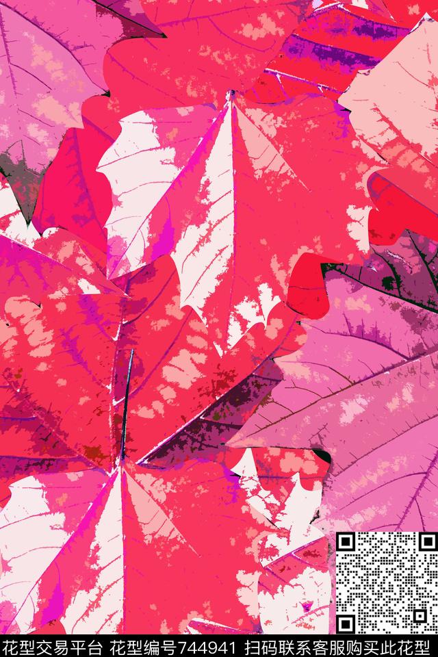 抽象肌理趣味传统印花华亿平台下载（图片编号: 744941） - 瓦栏（Walan）