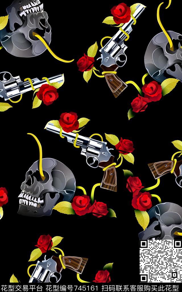 抽象手绘水彩画纹理肌理纹数码印花时尚潮流男装T恤夹克外套棉服满版印花欧美复古印花数码印花华亿平台下载（图片编号: 745161） - 瓦栏（Walan）